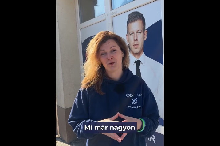 Magyar Péter Biharkeresztesen