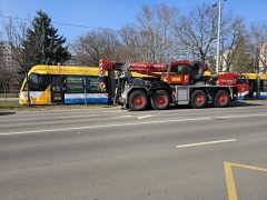 Halálos villamosgázolás Debrecenben