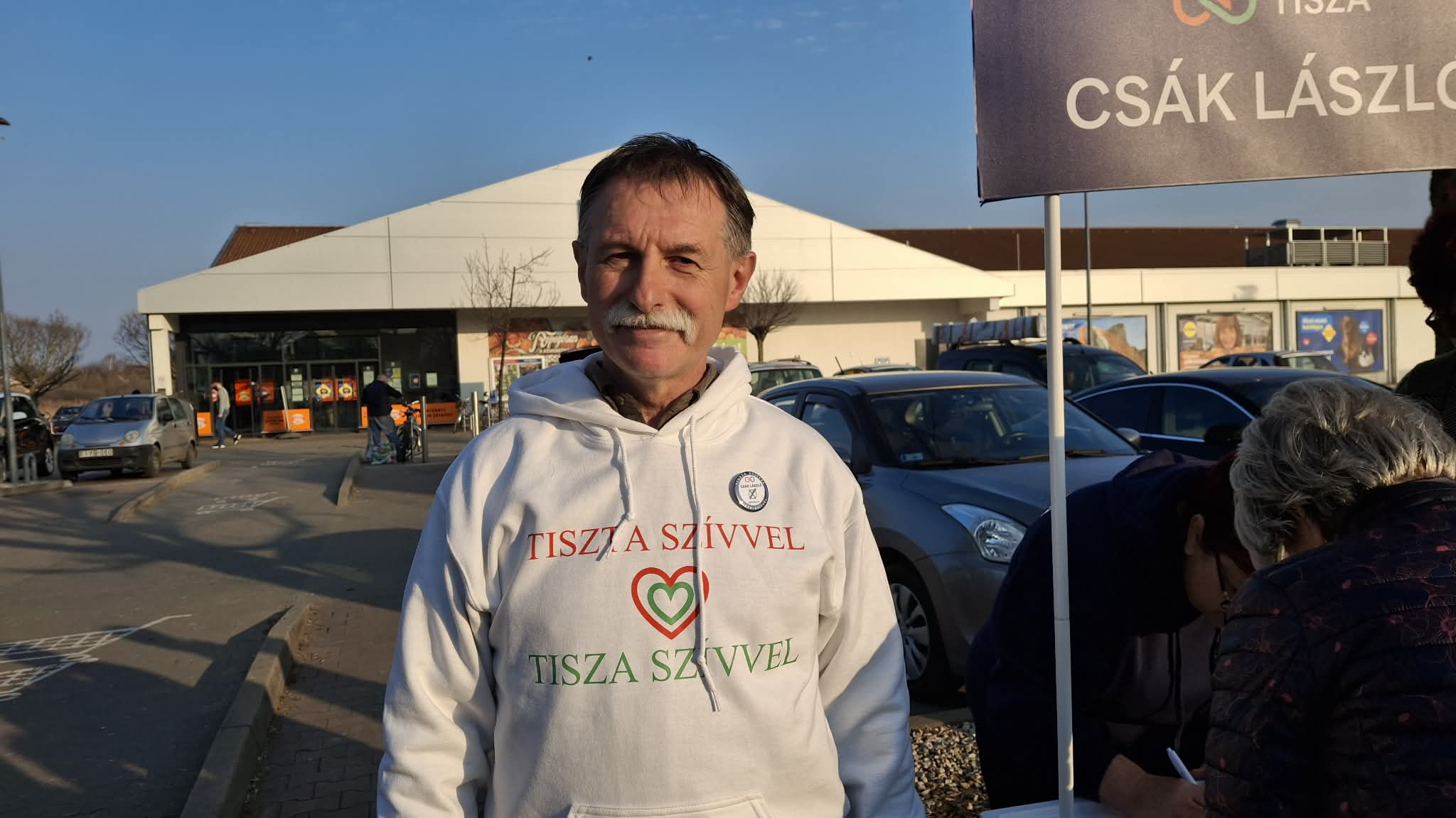 Csák László, a Tisza Párt hajdú-bihari országgyűlési képviselőjelöltje