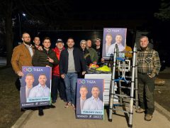 Tiszás plakátok Debrecenben