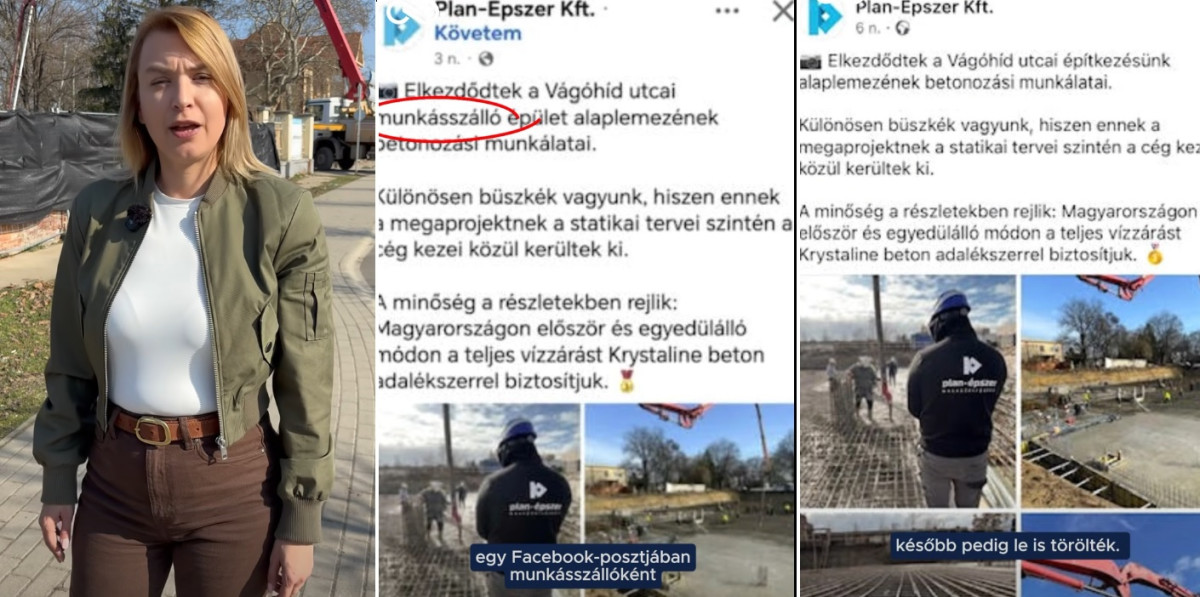 A kivitelező bejelentette, hogy munkásszállót épít Debrecenben, majd törölte a bejegyzést