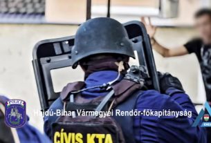 Így csaptak le a rendőrök Hajdúszováton