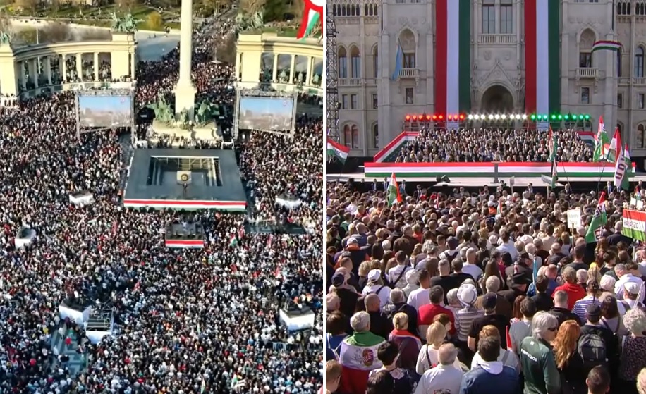 Békemenet és Nemzeti Menet létszáma