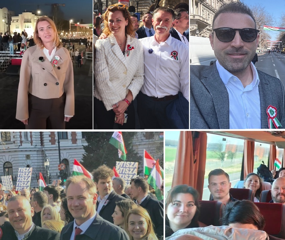 A Tisza Párt Hajdú-Bihar megyei jelöltjei