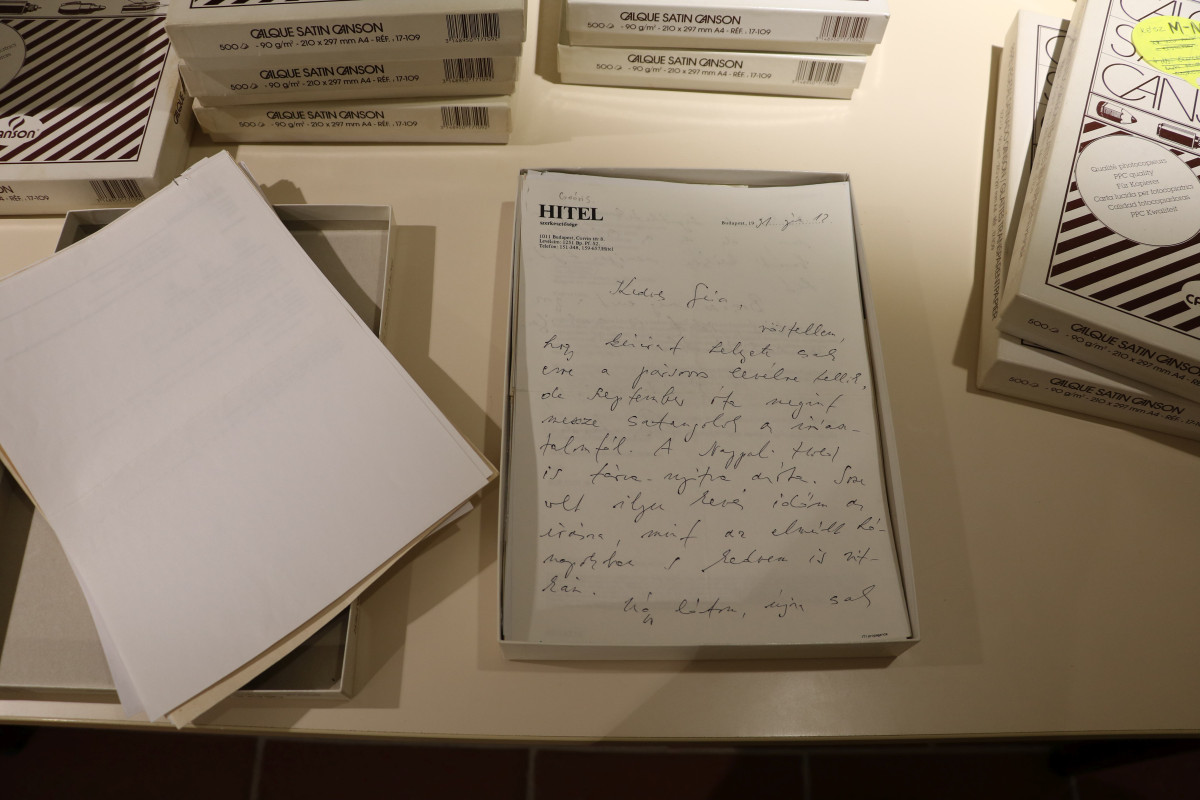 A Déri Múzeumba került Aczél Géza, az Alföld folyóirat egykori főszerkesztőjének levelezése