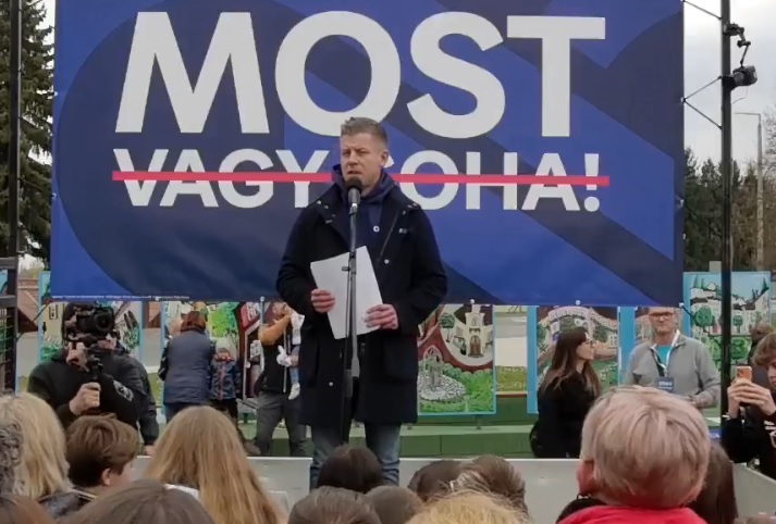 Magyar Péter Szentgotthárdon