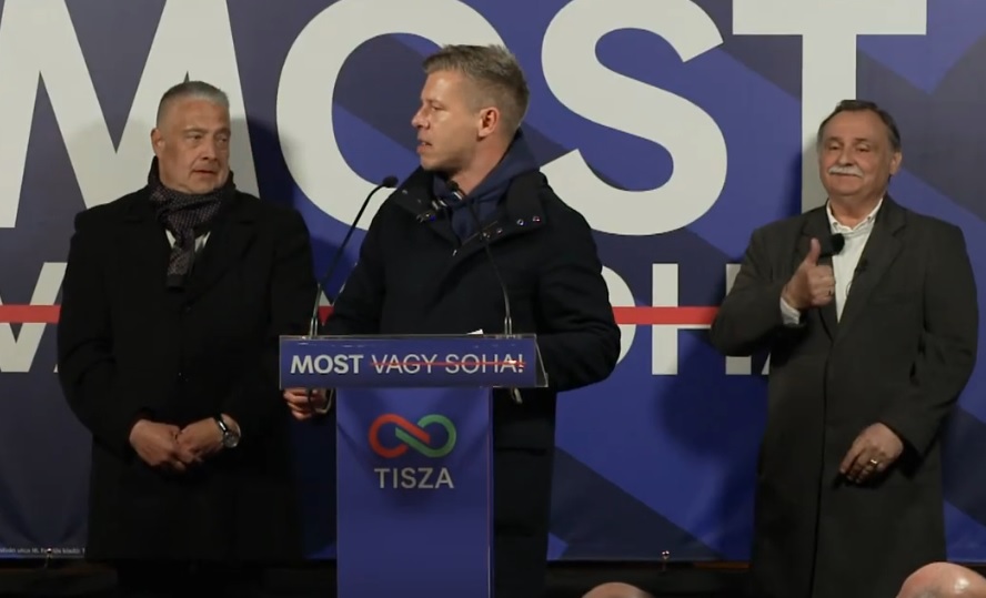 Magyar Péter Nyíregyházán