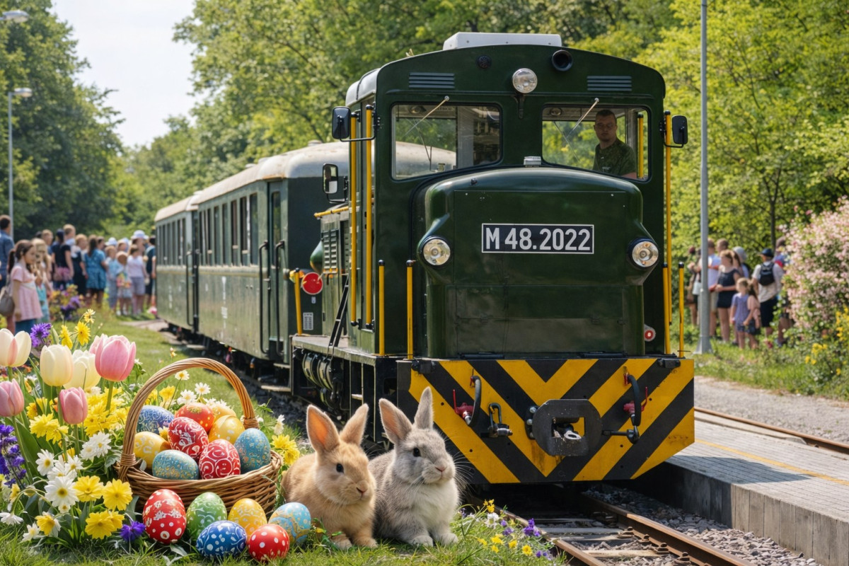 Nyuszivonat Debrecenben