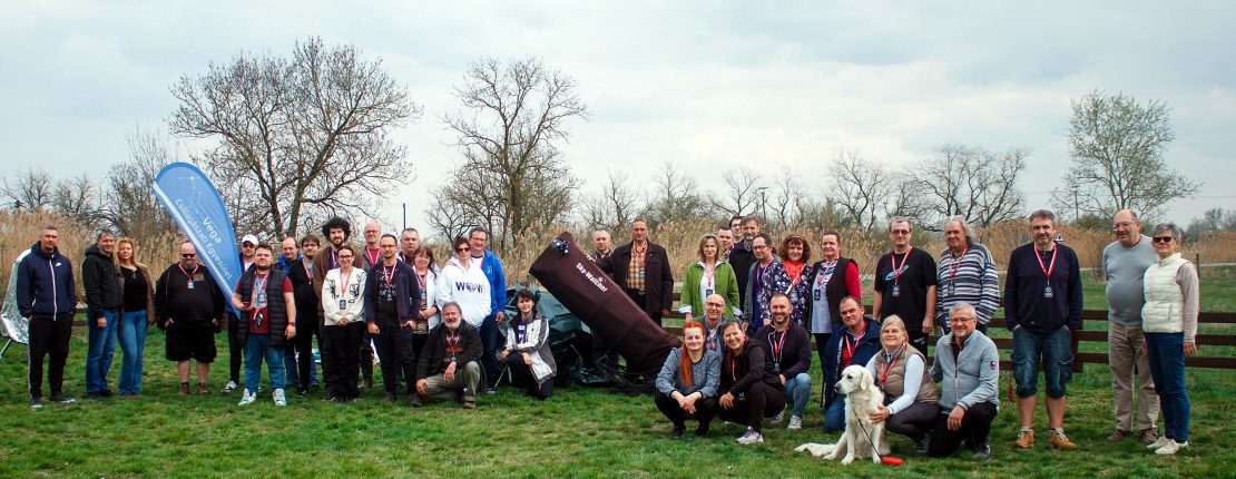Külföldről is érkeztek a hortobágyi V. Kárpát-medencei Messier-maratonra