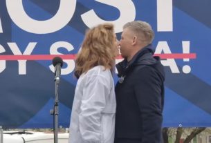 Kovács Petra Judit és Magyar Péter Berettyóújfaluban