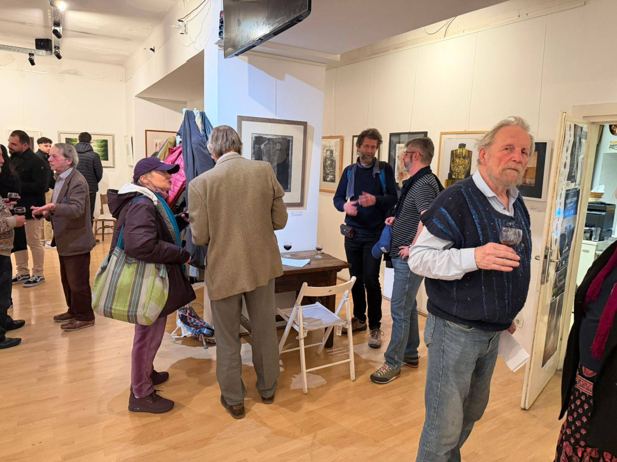 Megnyitották a Vámospércsi Művésztelep és Grafikai Műhely kiállítását Budapesten