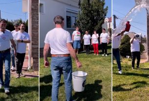 Csák László húsvéti locsolkodása