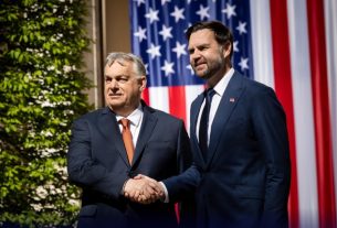 Orbán Viktor és J. D. Vance