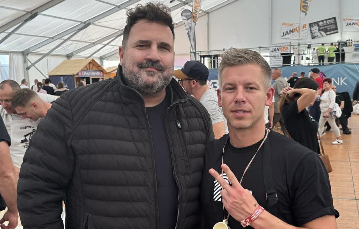 Tóth Zs Ferenc és Magyar Péter