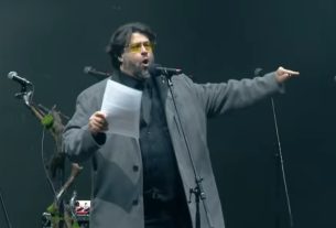 Puzsér Róbert, a Rendszerbontó Nagykoncerten