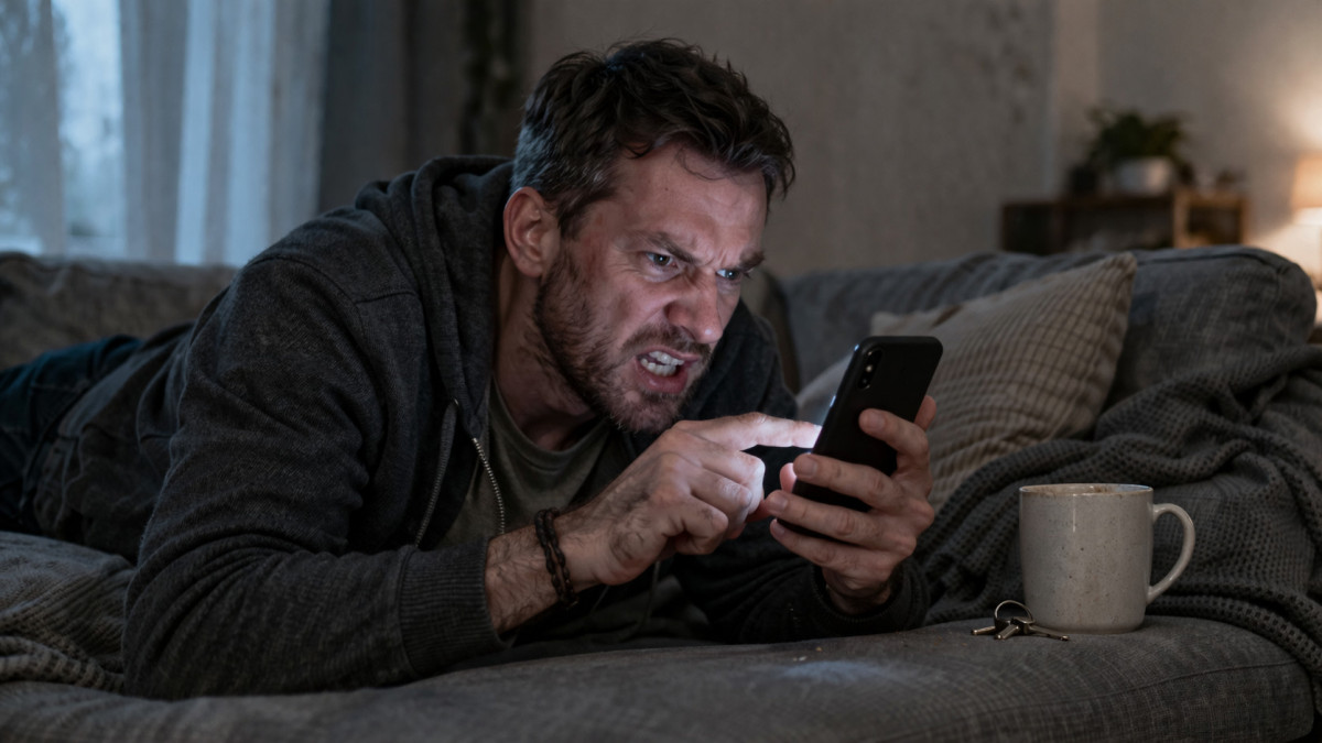 Agresszív kommentelő, internetes troll