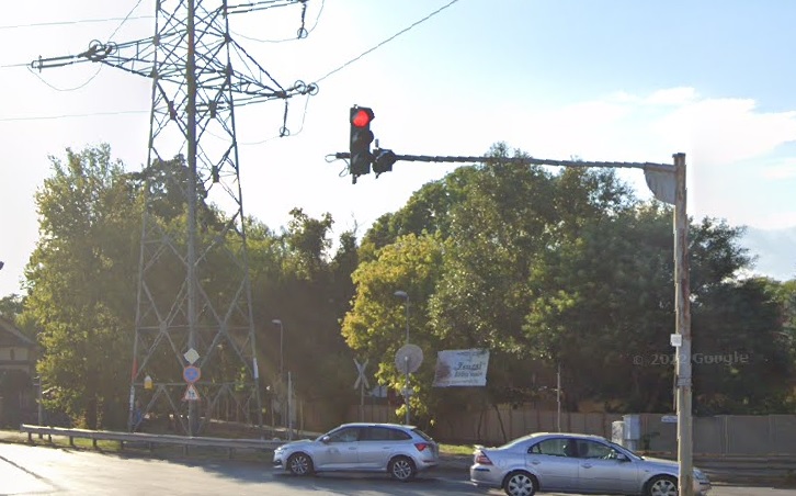 Jelzőlámpa Debrecenben