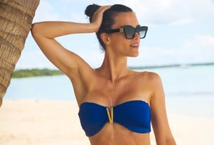 Brutális hasat villantott Gelencsér Timi