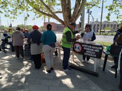 Ételosztás Debrecenben