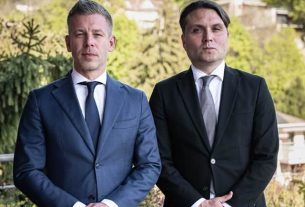 Magyar Péter és Gubík László