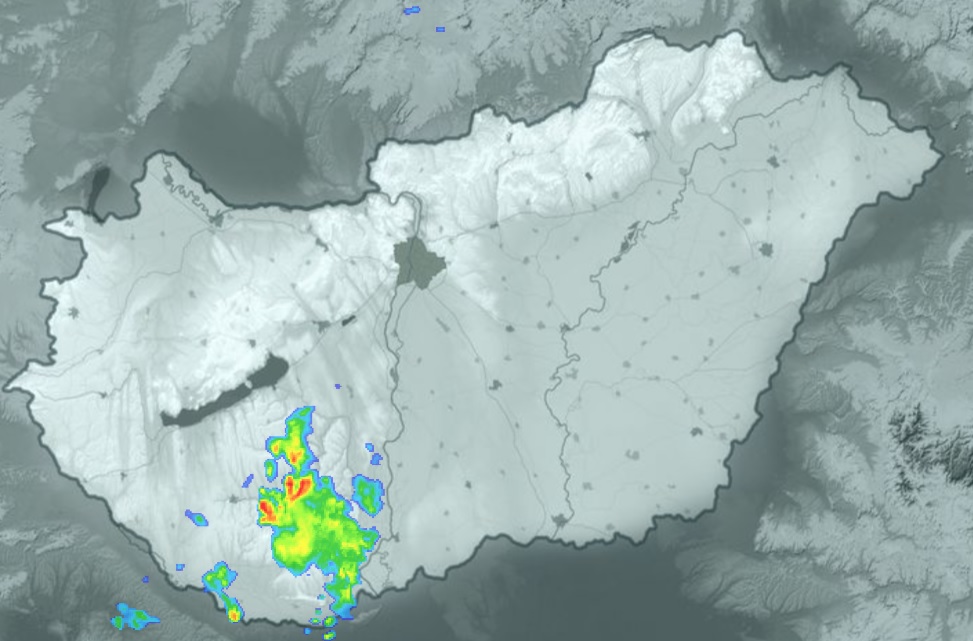 Hidegfront érkezett