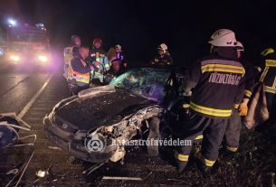 Durva baleset történt a 4-es főúton Püspökladánynál