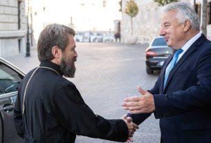 Hilarion metropolita és Semjén Zsolt