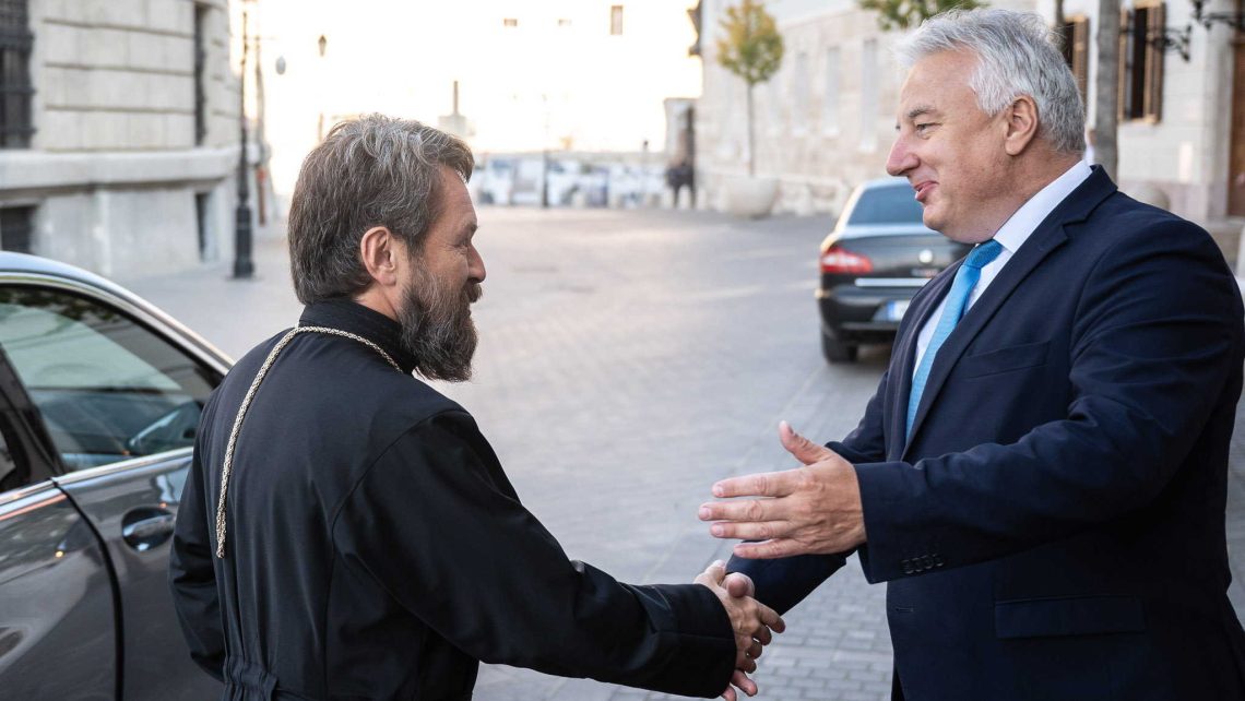 Hilarion metropolita és Semjén Zsolt