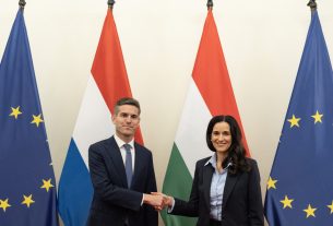 Tom Berendsen és Orbán Anita
