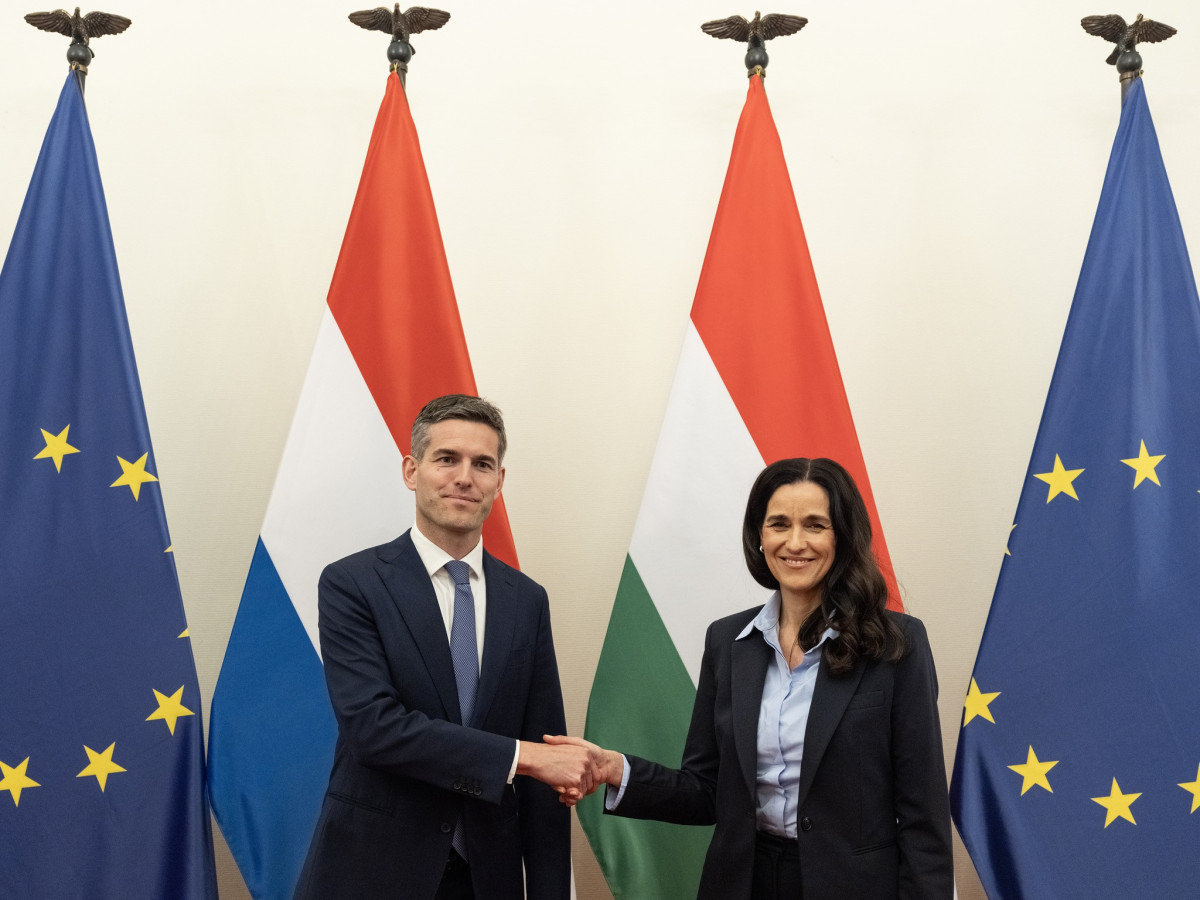 Tom Berendsen és Orbán Anita