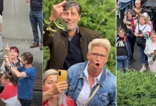 A Bede Zsolt és Toroczkai által fémjelzett "nemzeti oldal" tüntetése