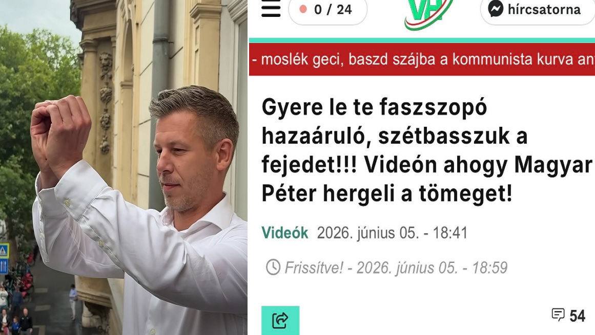 Magyar Péter fideszes portál