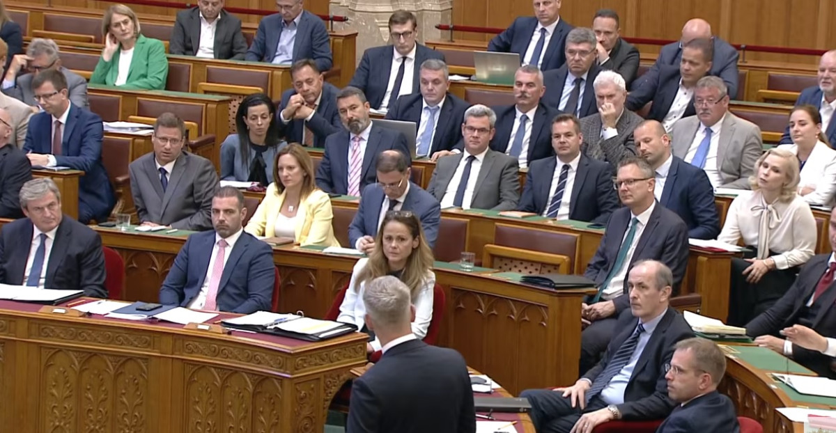 Képviselők a magyar parlamentben