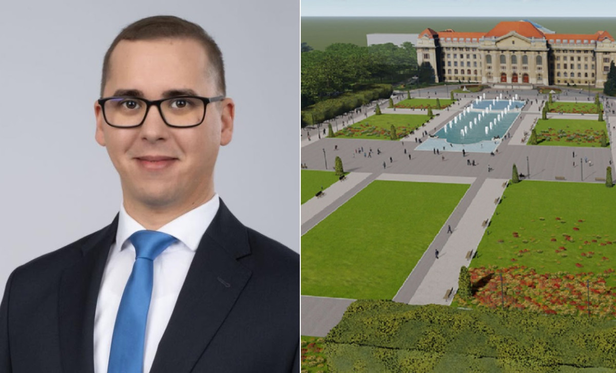 Bognár István Debreceni Egyetem parkja