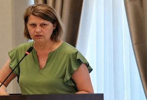 Kozma Éva a debreceni közgyűlésen