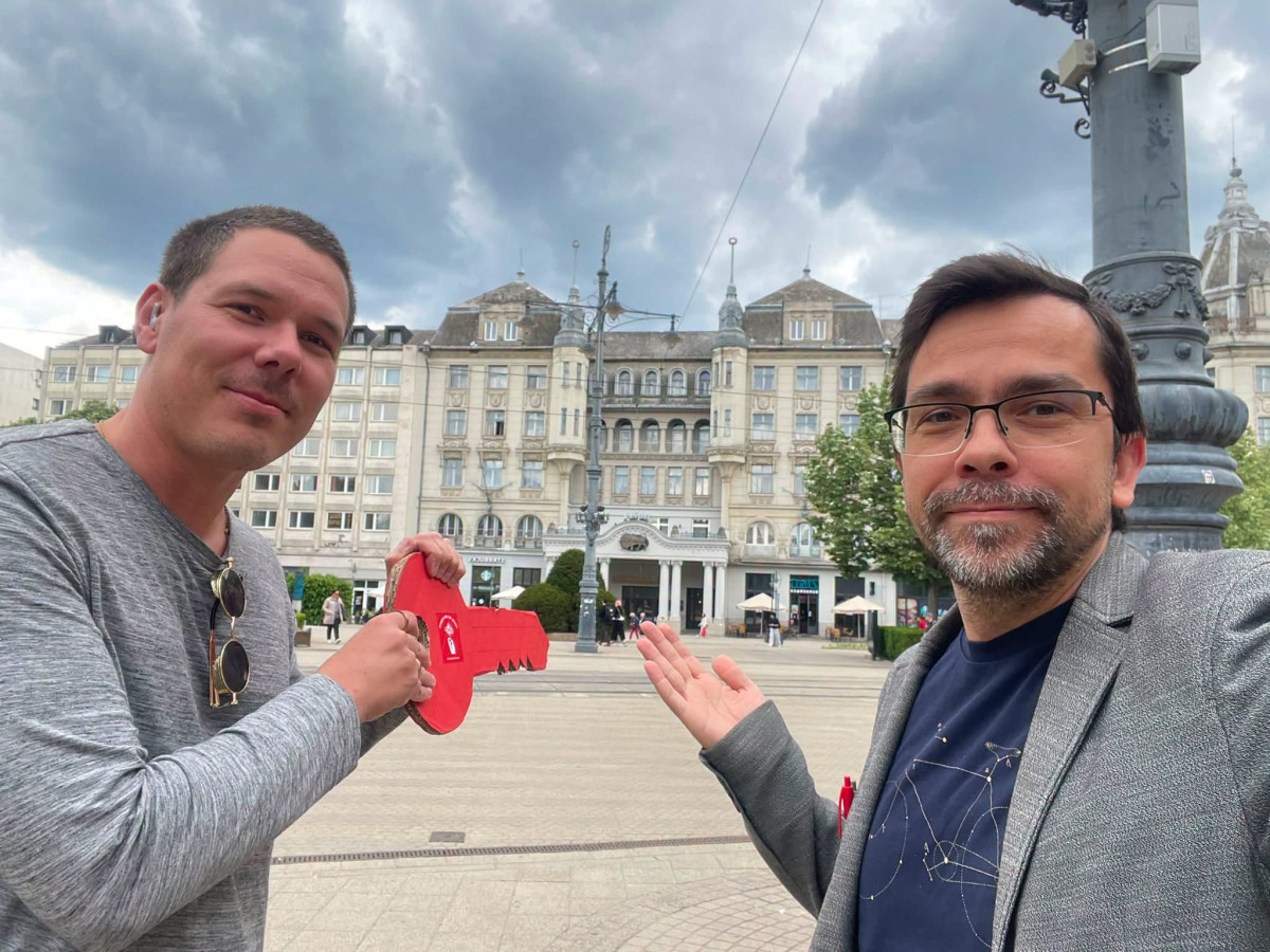 Deczky Dávid és Dombi Mihály - Szikra Mozgalom Debrecen