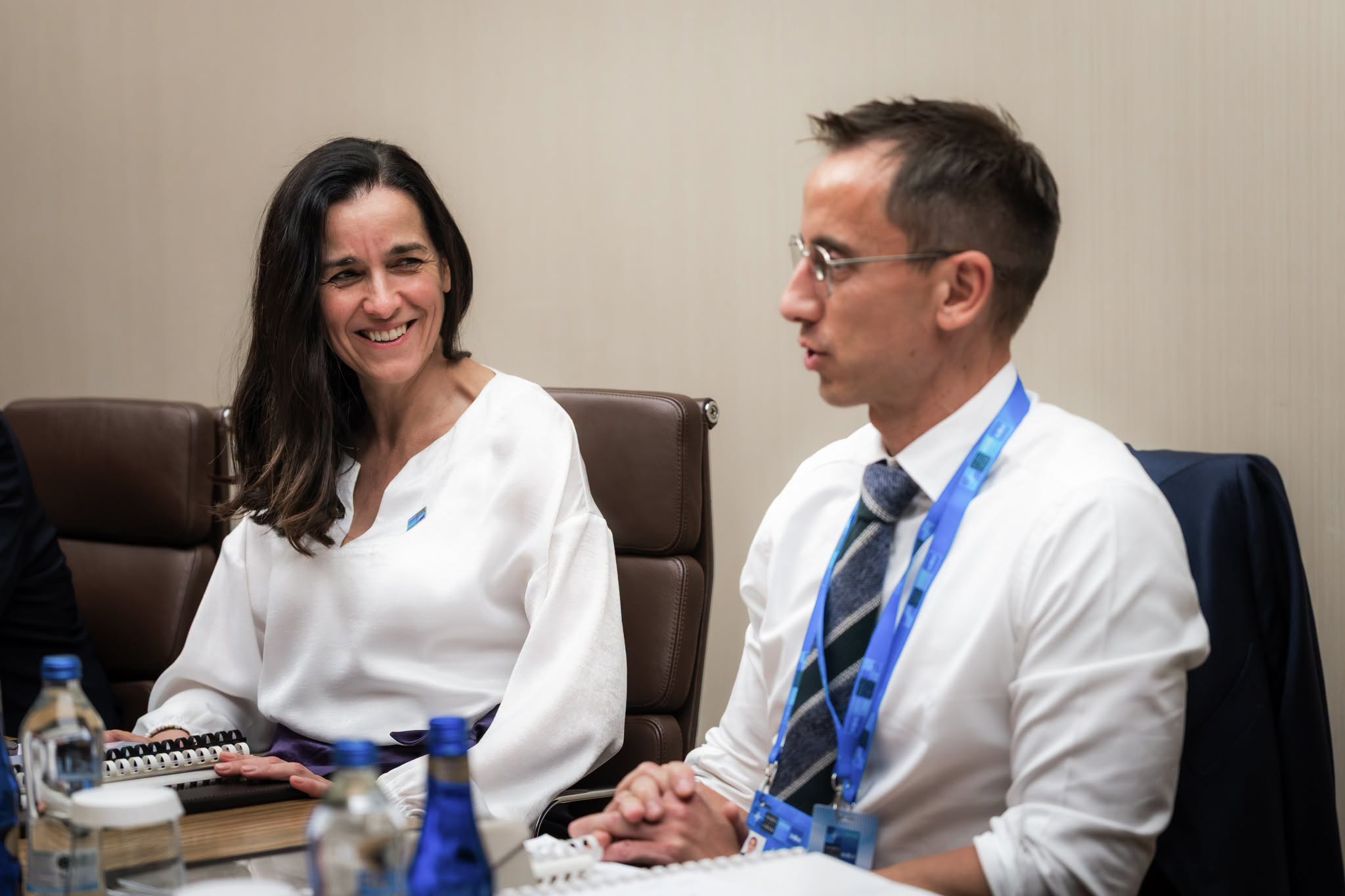 Orbán Anita a NATO-csúcson