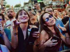 Moby-koncert a Budapest Parkban