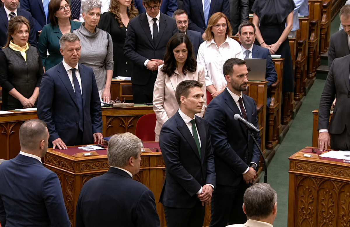 Belezavarodott az eskütételbe Palóc Andrén és Hortay Olivér