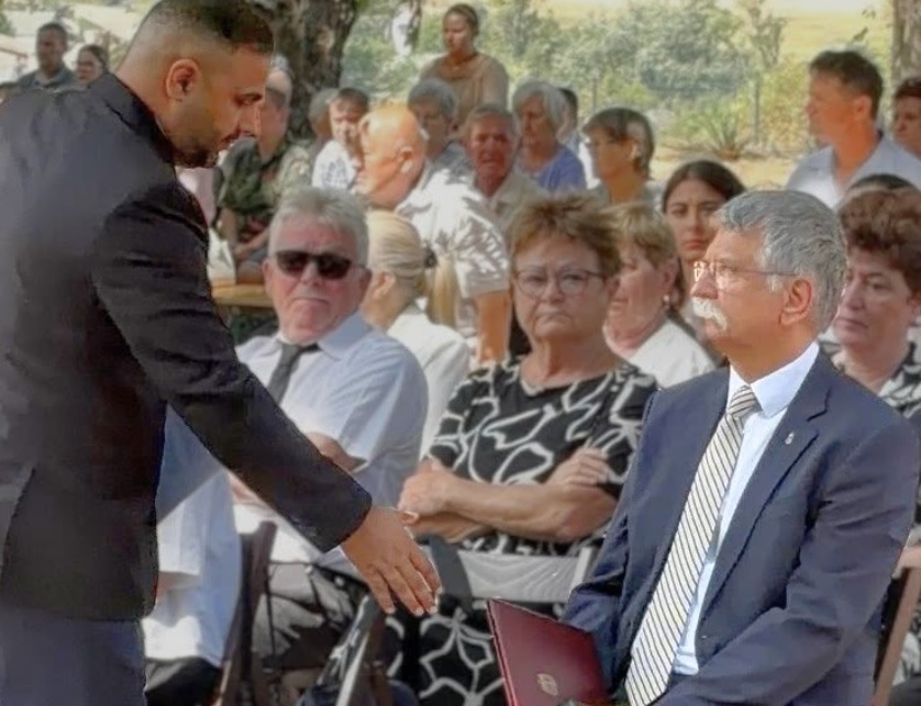 Kövér László nem fogott kezet az Országgyűlés tiszás alelnökével