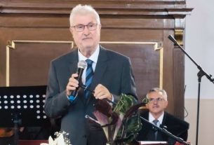 Templomban mondott beszédet Vitányi István