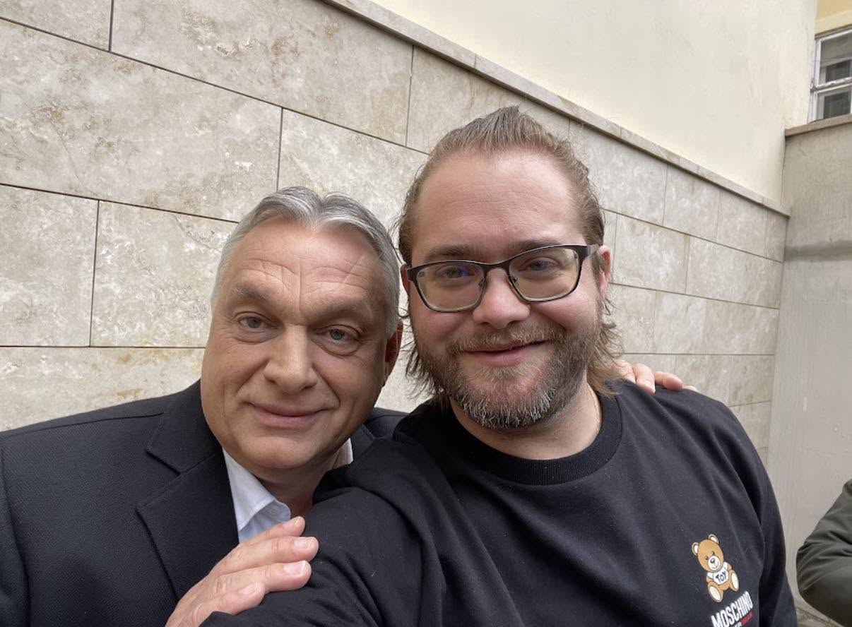 Trombitás Kristóf és Orbán Viktor