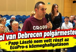 EcoPro közmeghallgatás Debrecenben