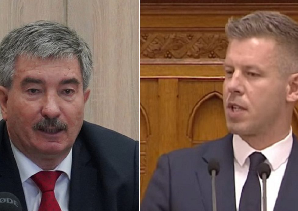 Pajna Zoltán és Magyar Péter