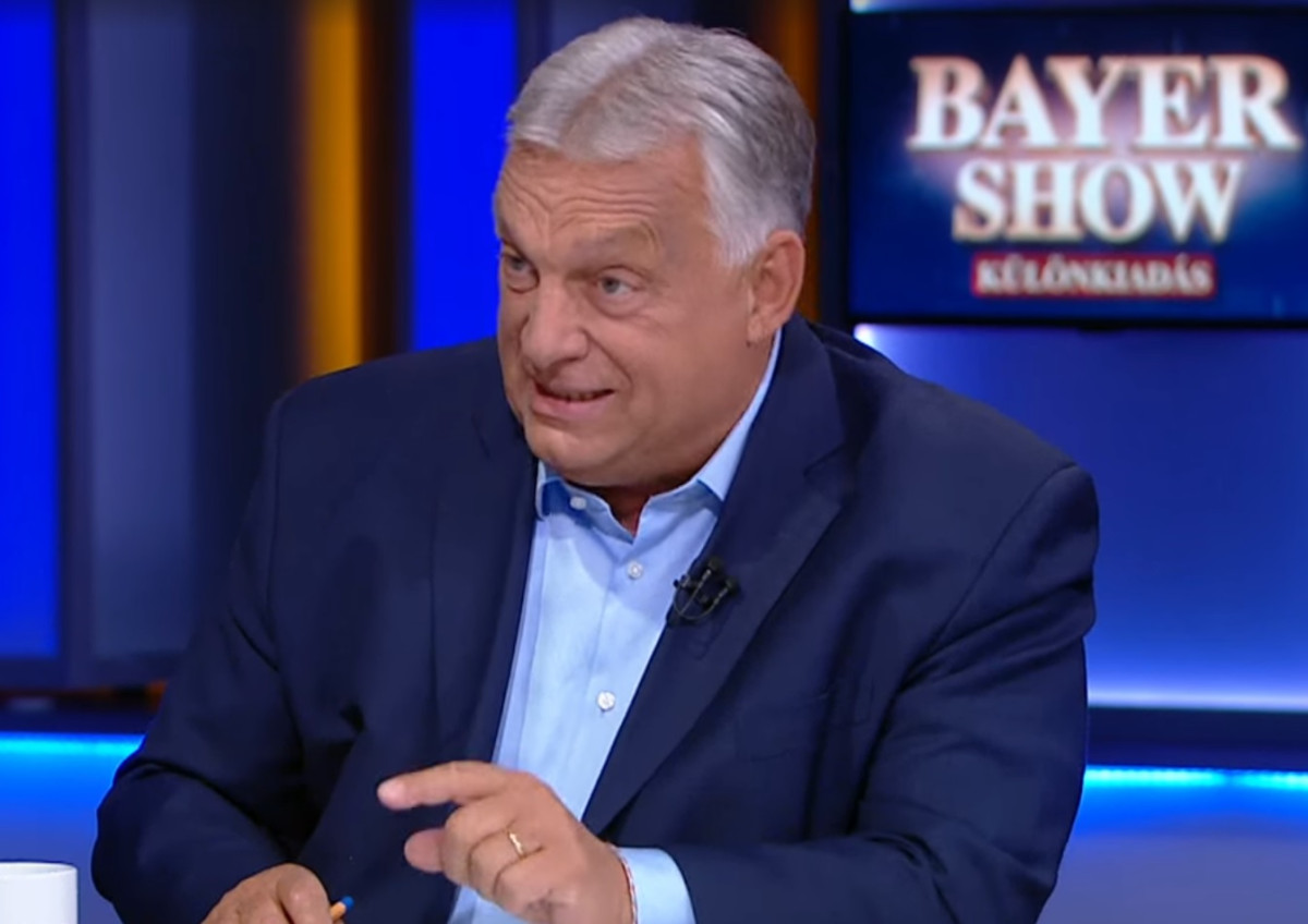 Orbán Viktor a Bayer Show-ban