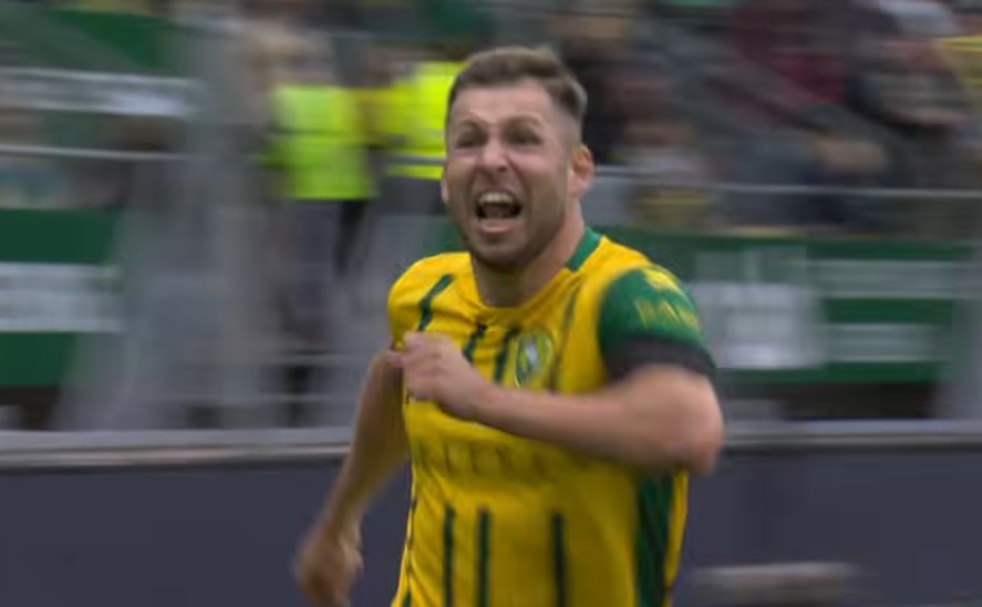 Bárány Donát gólja az Ado den Haag csapatában