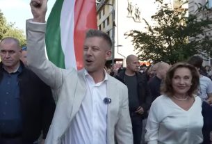 Magyar Péter szolnoki országjárása
