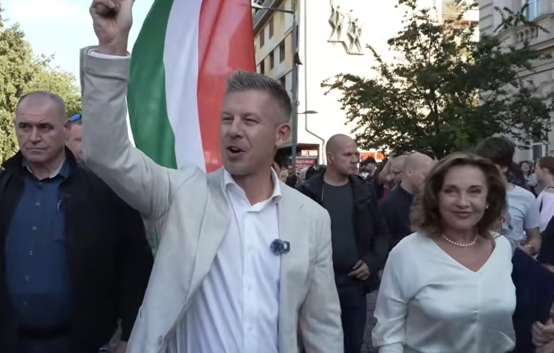 Magyar Péter szolnoki országjárása