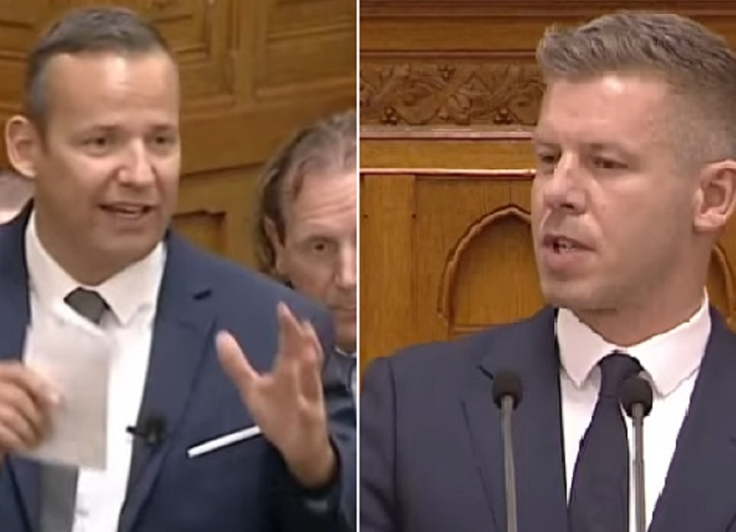 Toroczkai László és Magyar Péter