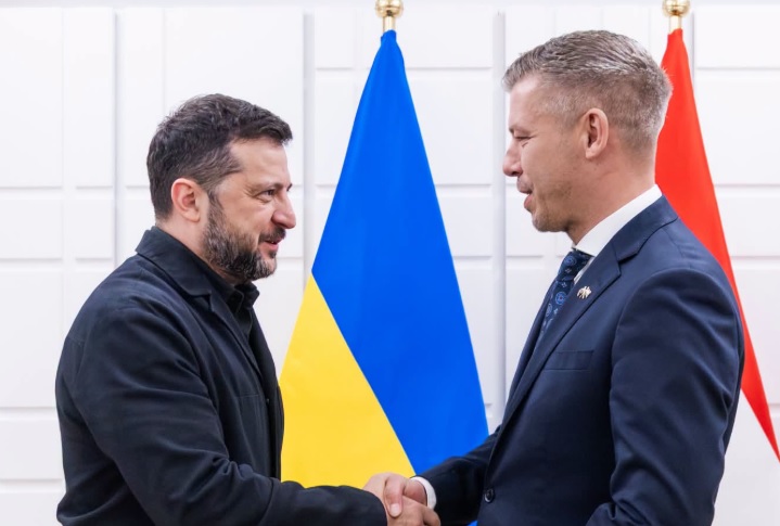 Magyar Péter Zelenszkijjel tárgyalt